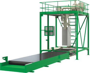 Фасовка сыпучих продуктов в мягкие контейнеры БИГ-БЭГ